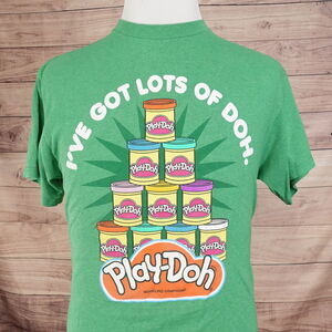 PLAY-DOH I'VE GOT LOTS OF DOH FUNNY HUMOR NOVELTY T-SHIRT SZ L